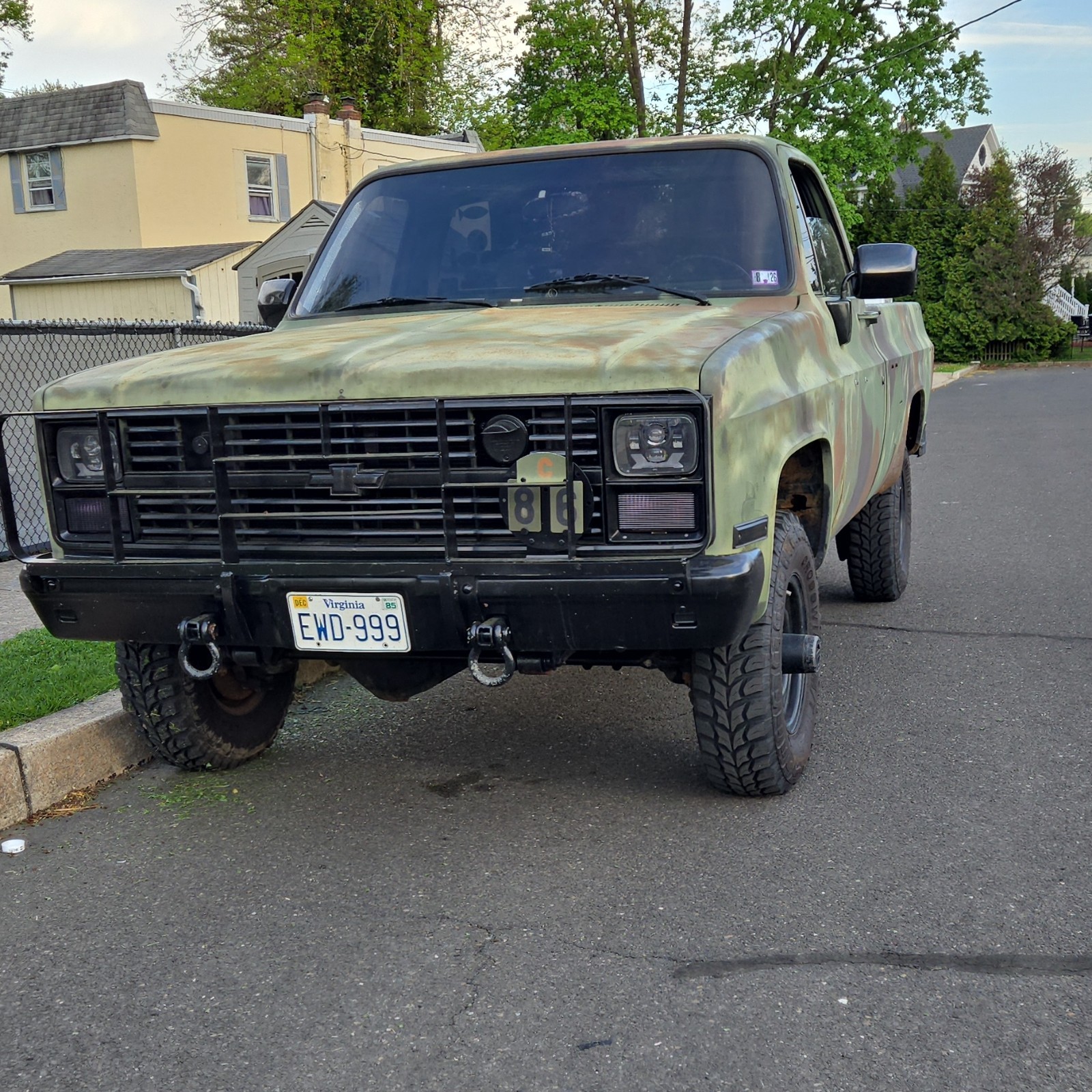 Chevrolet-C-10-1986-Standard-Cab-Pickup-Green