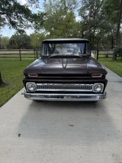 Chevrolet-C10-1965-Burgundy-Beige