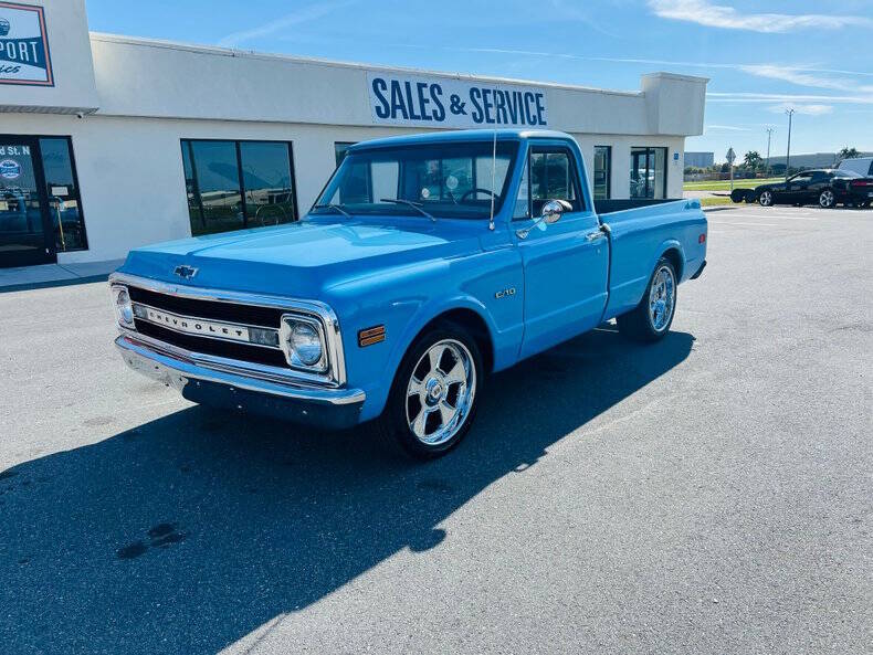 Chevrolet-C10-1969-Blue-Black
