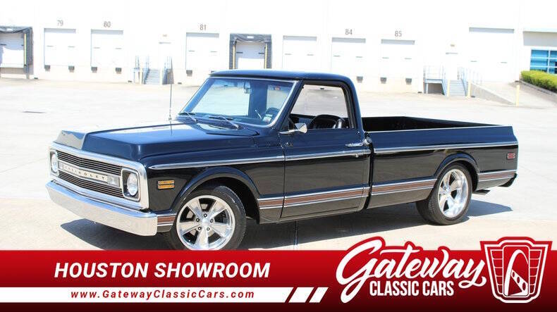 Chevrolet-C10-1970-Black-Black