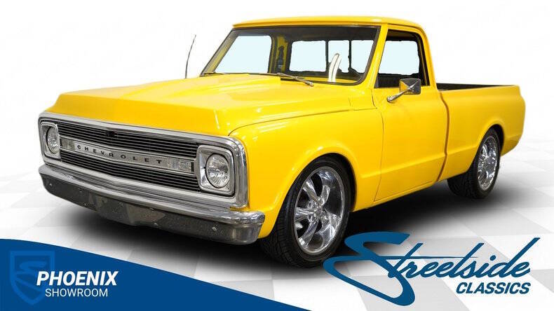 Chevrolet-C10-1970-Yellow-Black