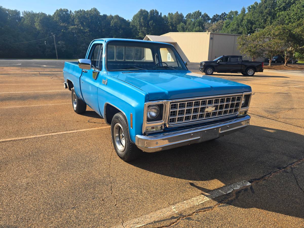 Chevrolet-C10-1980-Blue