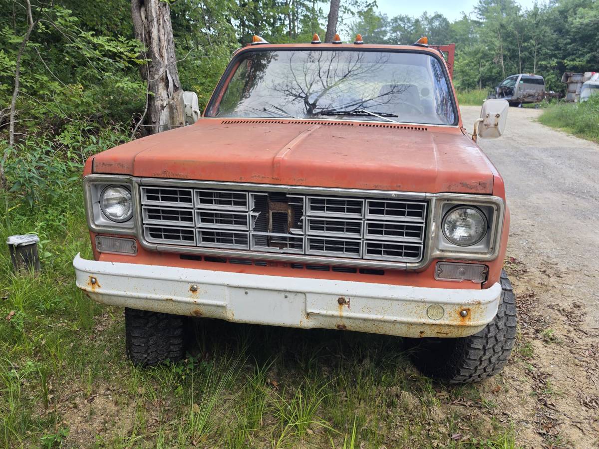 Chevrolet-C10-4x4-1978-Orange