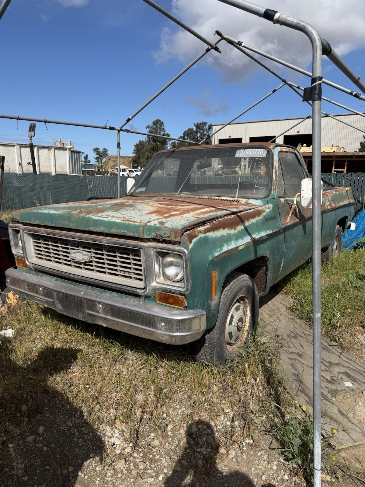 Chevrolet-C20-Pickup-1974-Standard-Cab-Pickup-Tan
