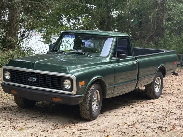 Chevrolet-C20-truck-1972-Green-Green