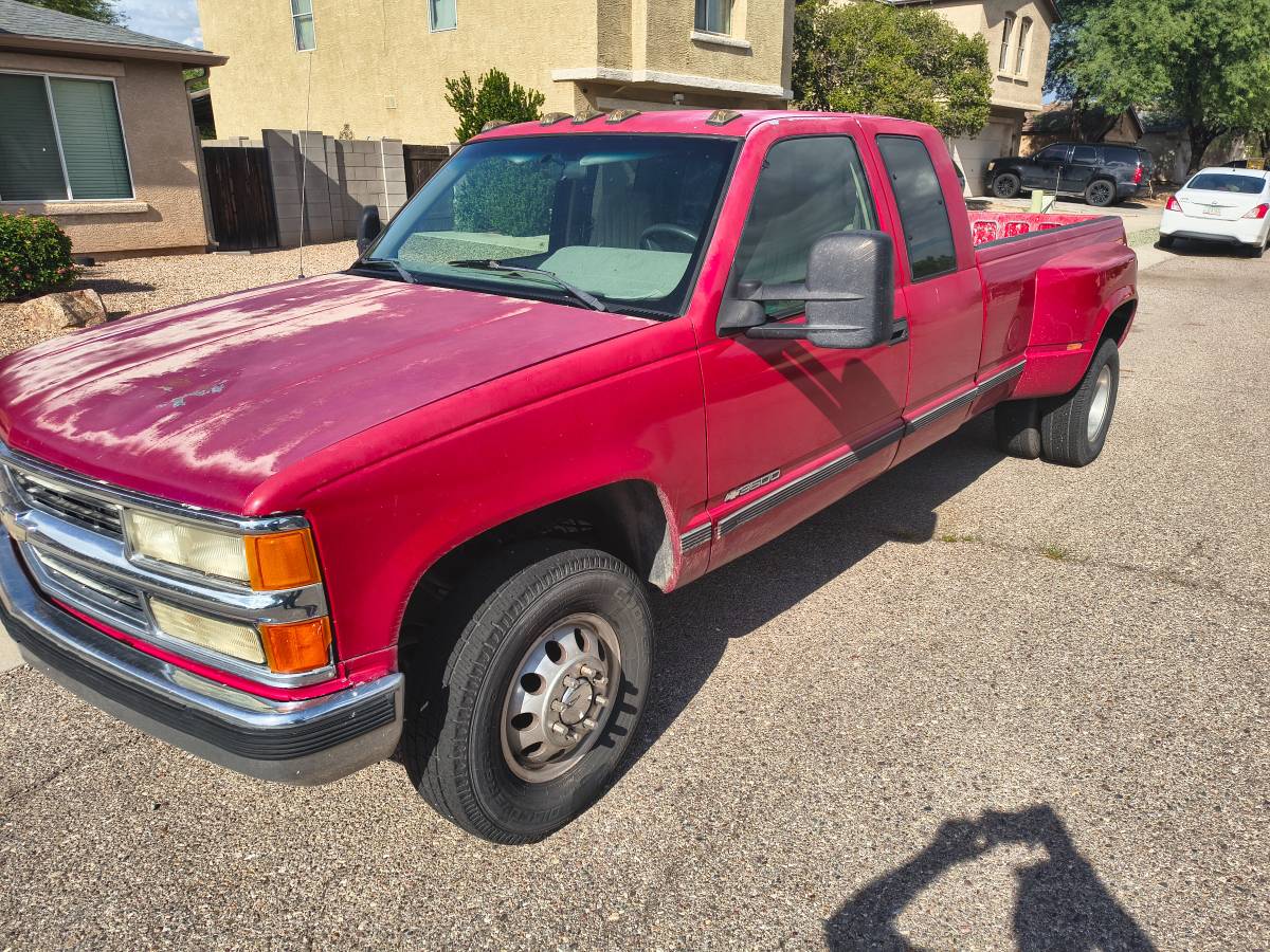 Chevrolet-C3500-hd-1994-Red