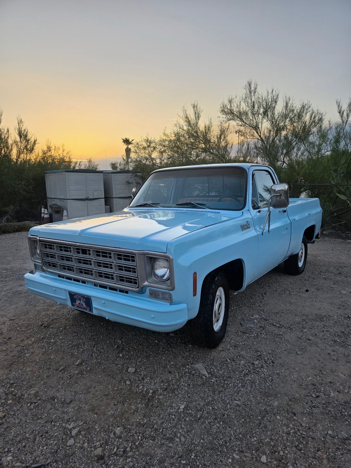 Chevrolet-CK-Pickup-2500-1977-Pickup-Truck-Blue