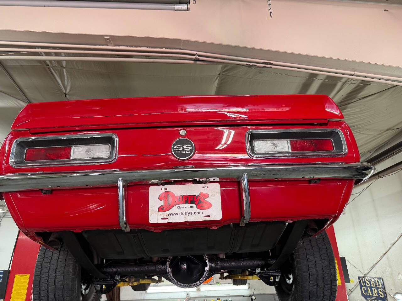 Chevrolet-Camaro-1967-Red-Black