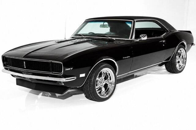 Chevrolet-Camaro-1968-Black-Black