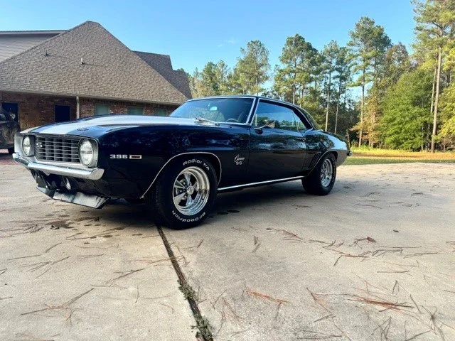 Chevrolet-Camaro-1969-Black-Black
