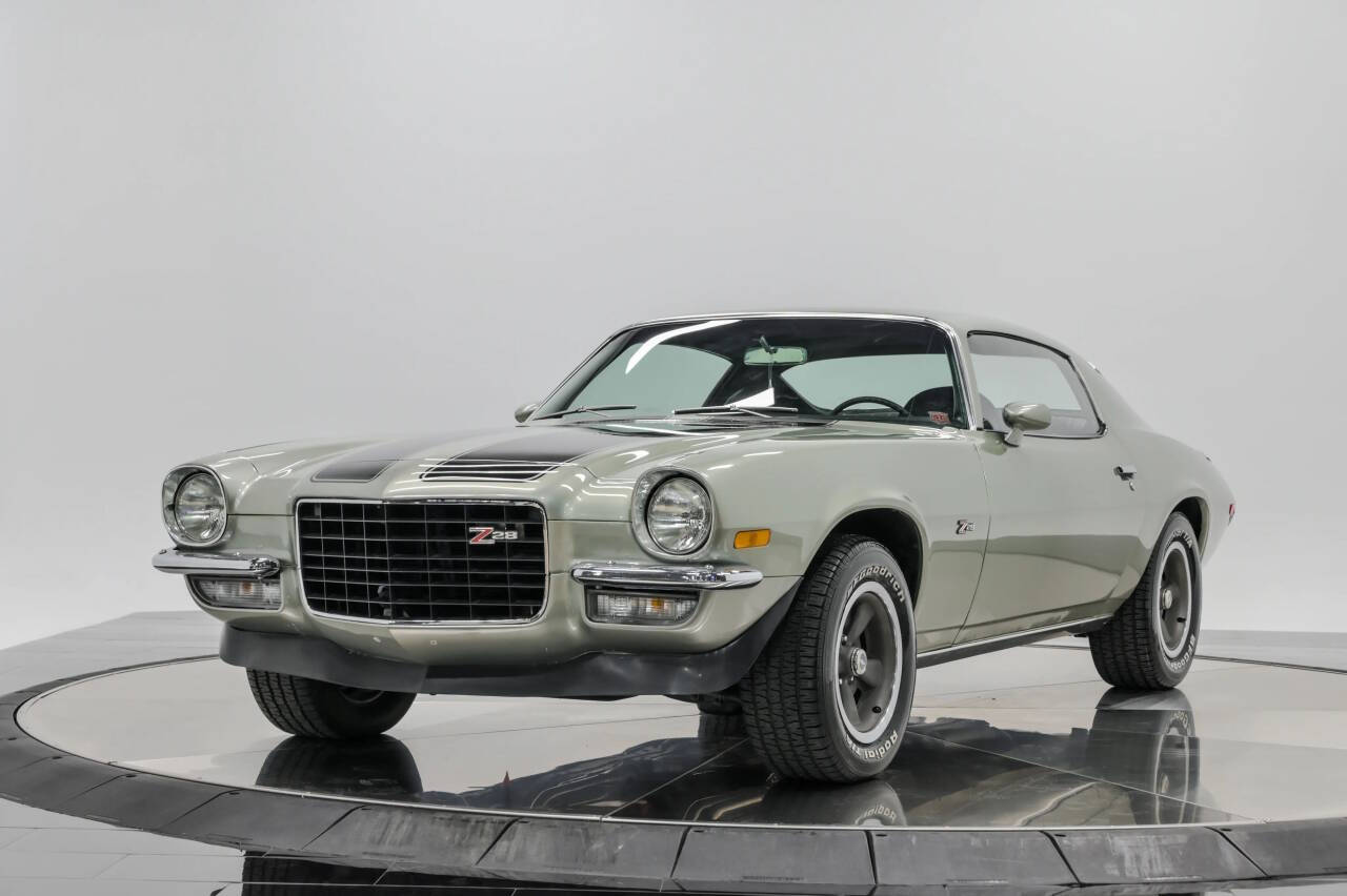 Chevrolet-Camaro-1972-Silver