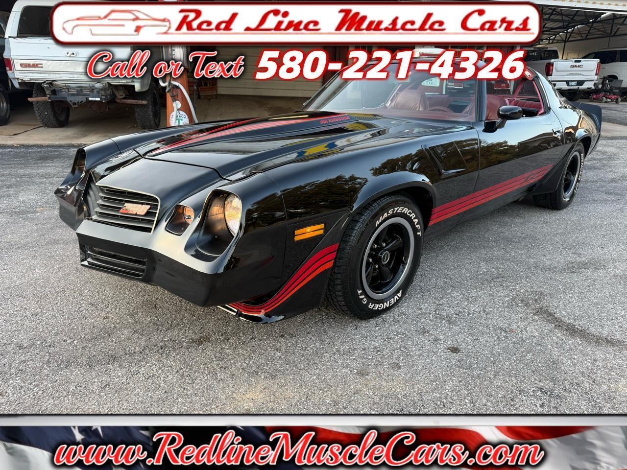 Chevrolet-Camaro-1980-American-Muscle-Car-Red