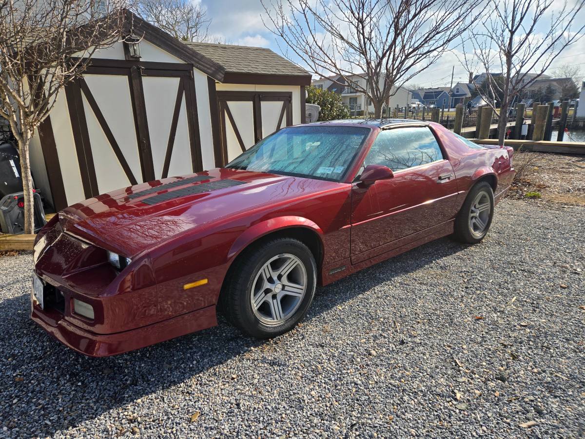 Chevrolet-Camaro-1989-Red
