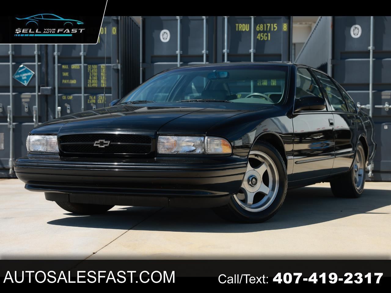 Chevrolet-Caprice-1996-Sedan-GRAY