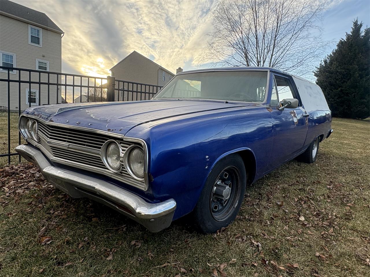 Chevrolet-Chevelle-1965-Blue-Blue