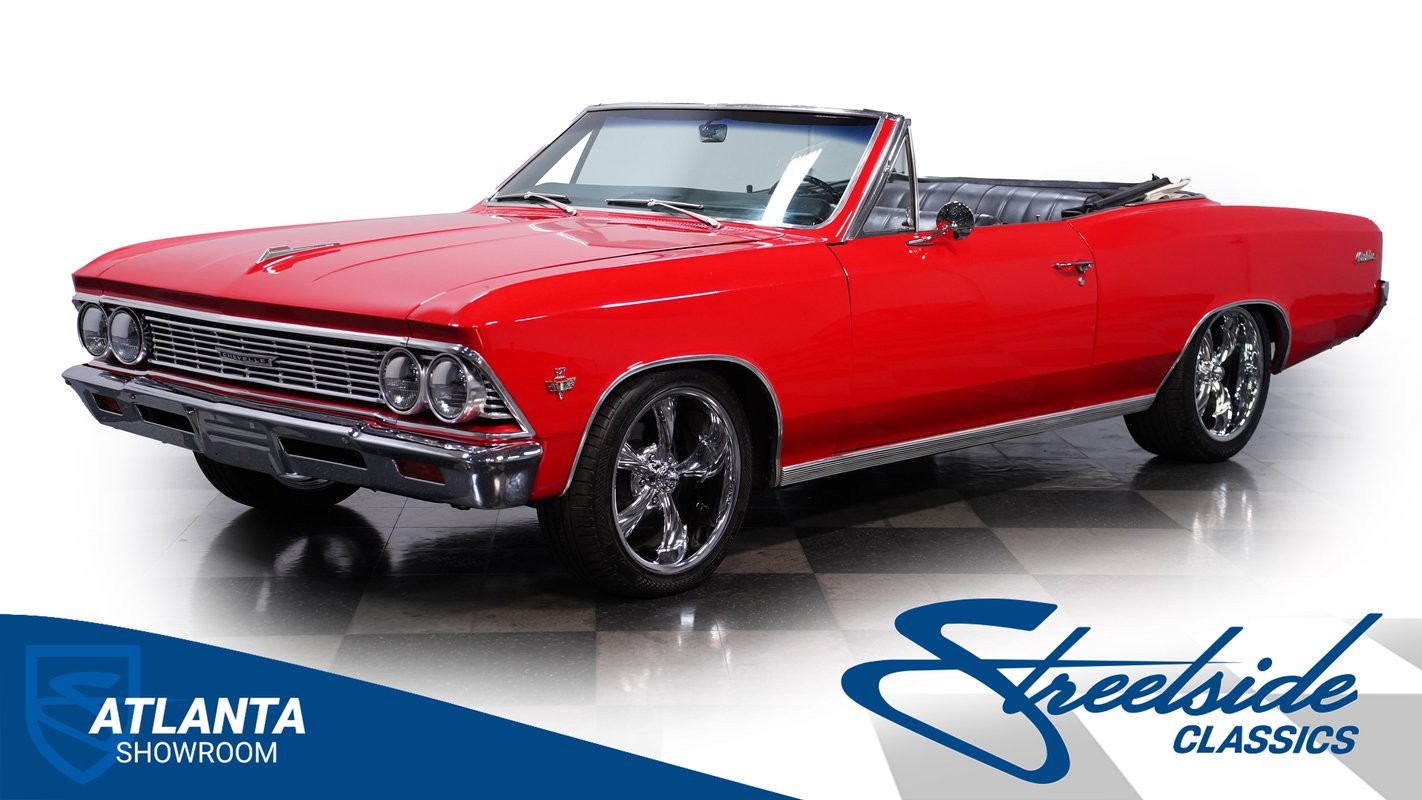 Chevrolet-Chevelle-1966-Convertible-Black