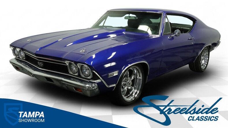 Chevrolet-Chevelle-1968-Blue-Black