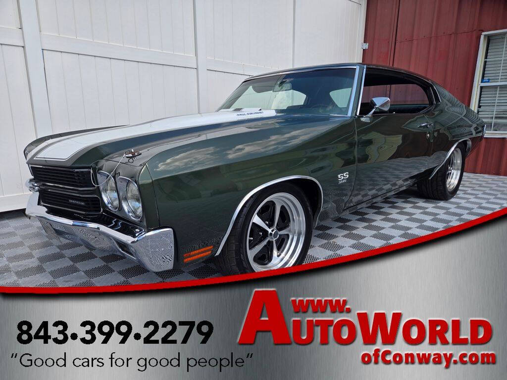 Chevrolet-Chevelle-1970-Forest-Green-Medium-Green