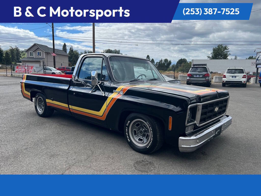 Chevrolet-Ck-1500-1976-Black