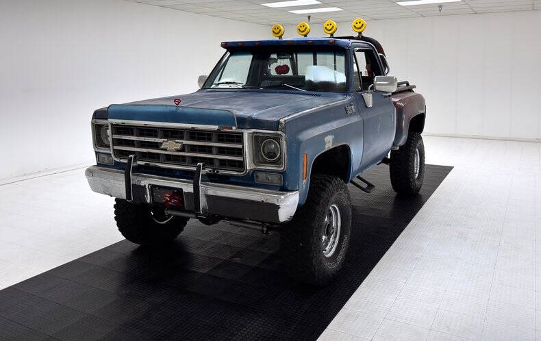 Chevrolet-Ck-1500-1978-Medium-Blue-Blue