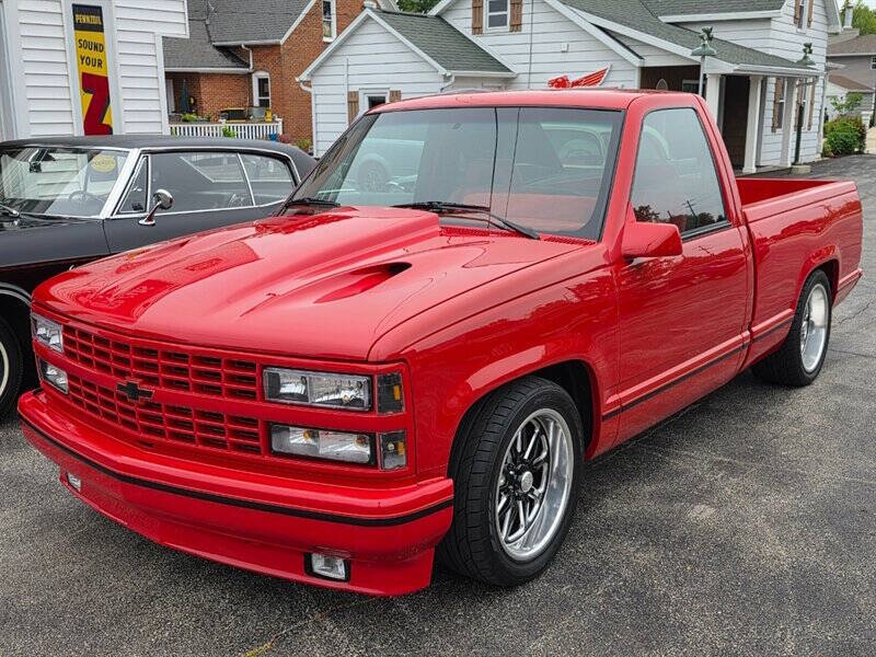 Chevrolet-Ck-1500-1992-Red-Red