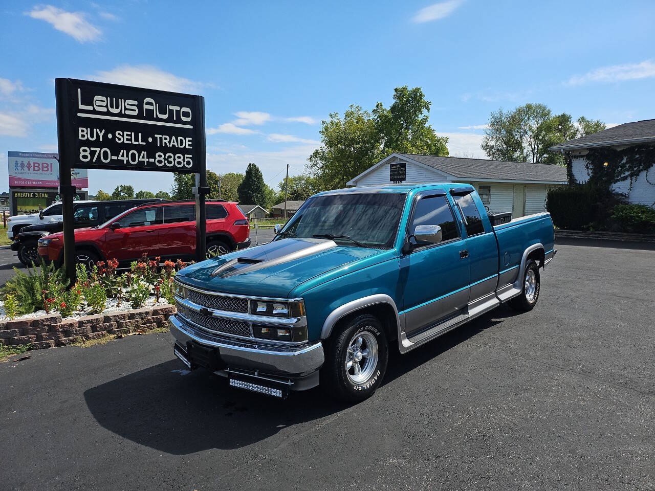 Chevrolet-Ck-1500-1994-Green-Gray