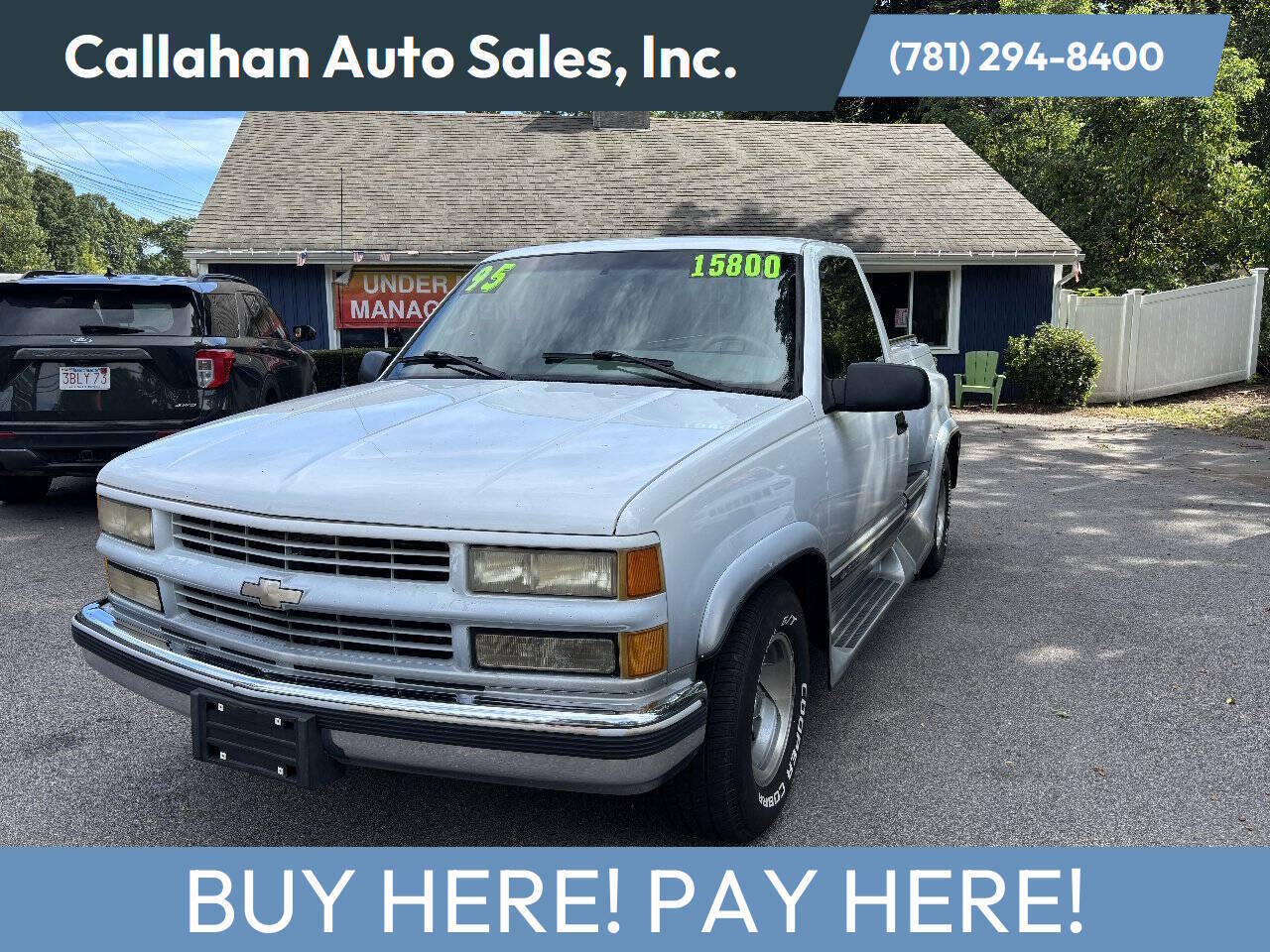 Chevrolet-Ck-1500-1995-White