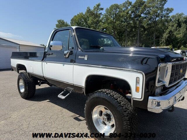 Chevrolet-Ck-2500-1978-Black-Black