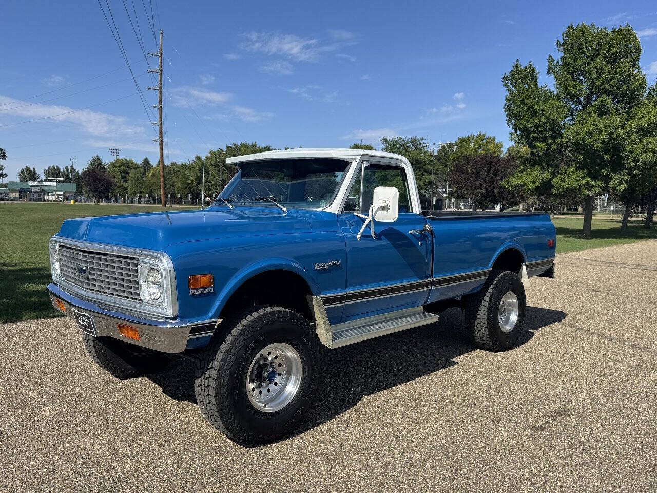 Chevrolet-Ck-3500-1972-Blue
