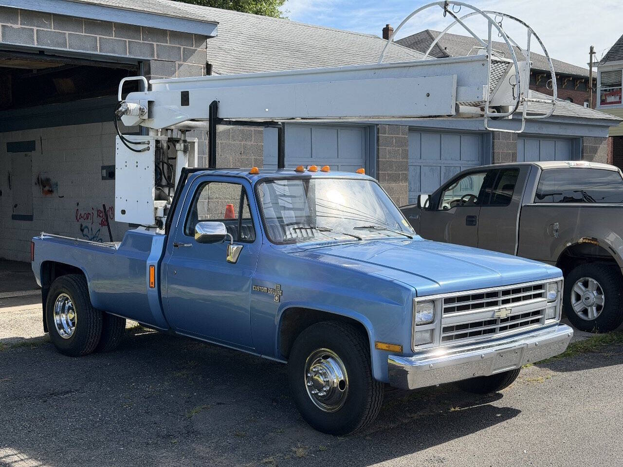 Chevrolet-Ck-3500-1986-Blue