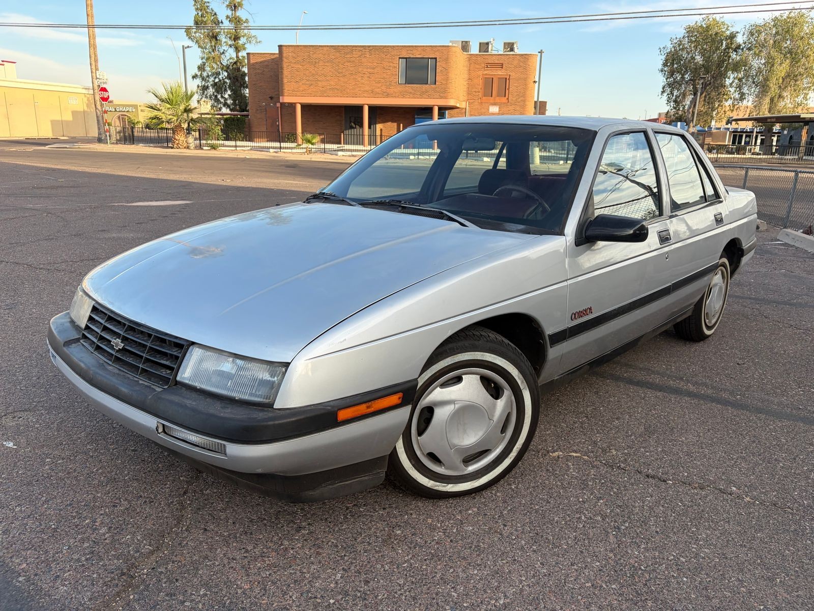Chevrolet-Corsica-1990-Sedan-Red