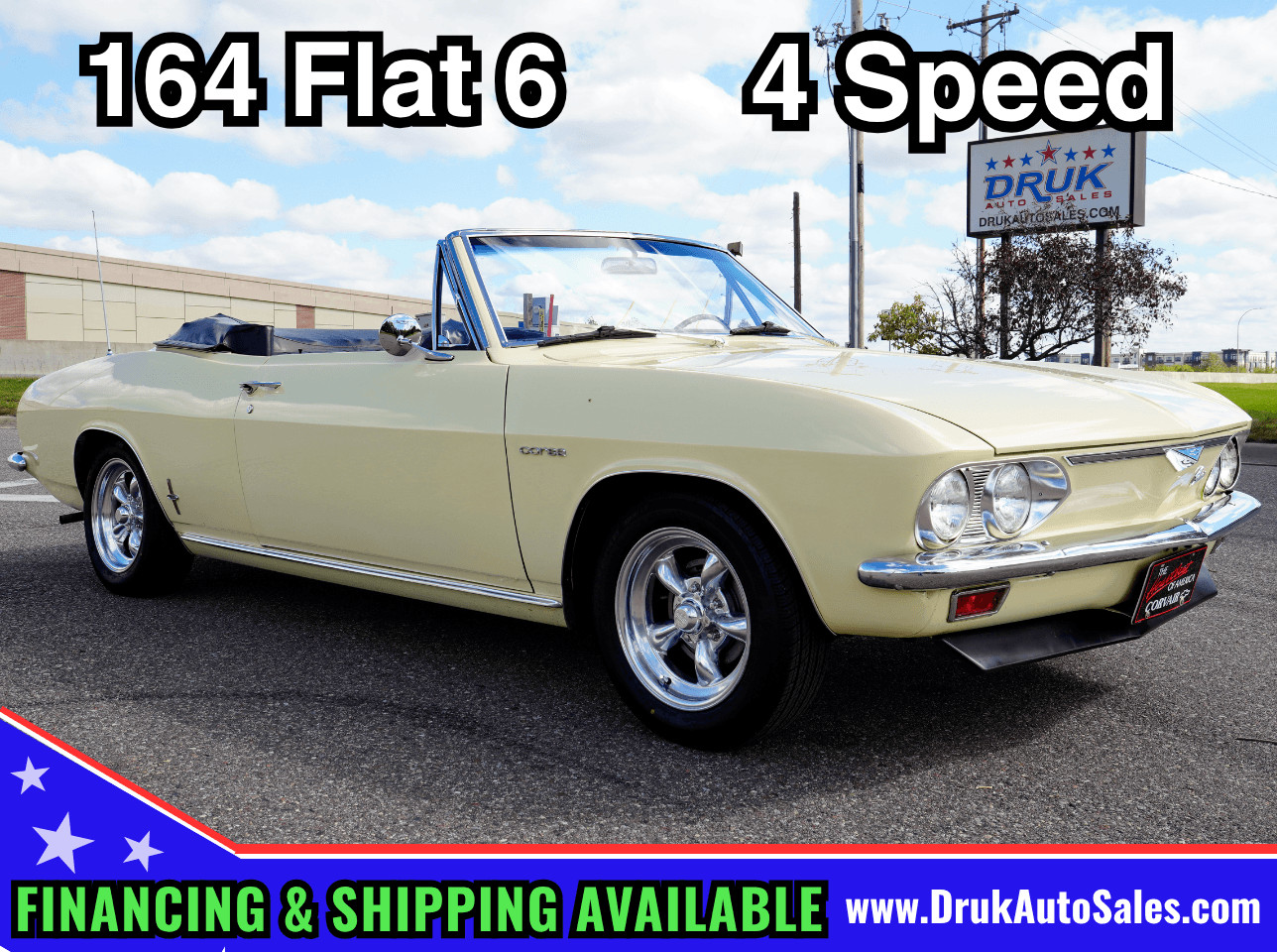 Chevrolet Corvair Corsa Convertible 1966