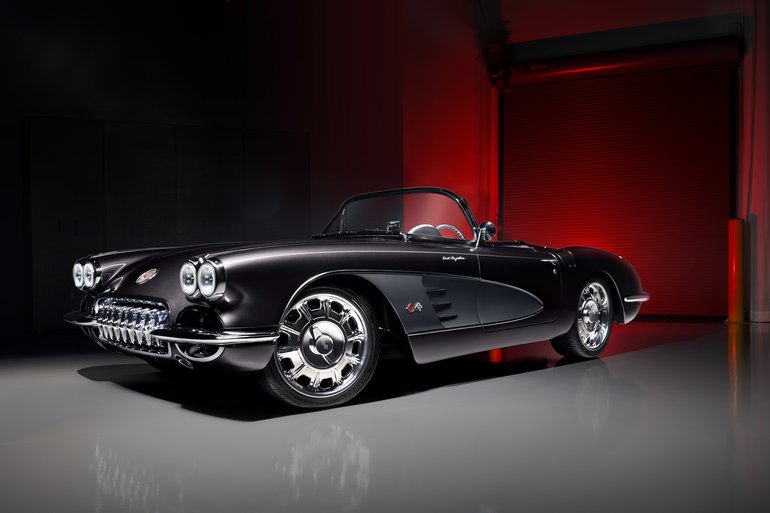 Chevrolet-Corvette-1959-Silver-Gray