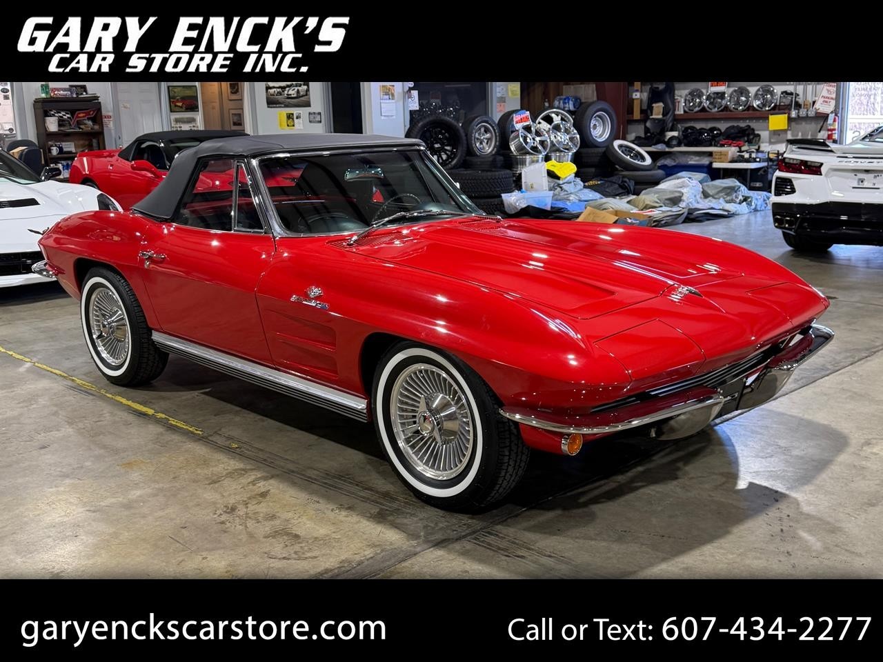 Chevrolet-Corvette-1964-Convertible-Black