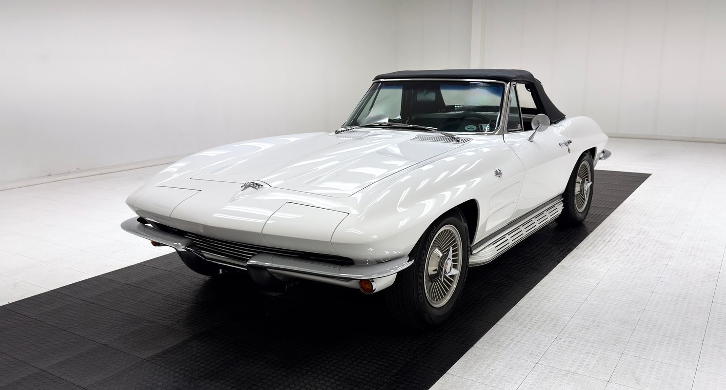 Chevrolet-Corvette-1964-Convertible-Black
