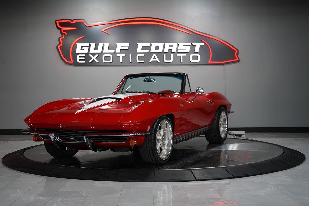 Chevrolet-Corvette-1964-Red