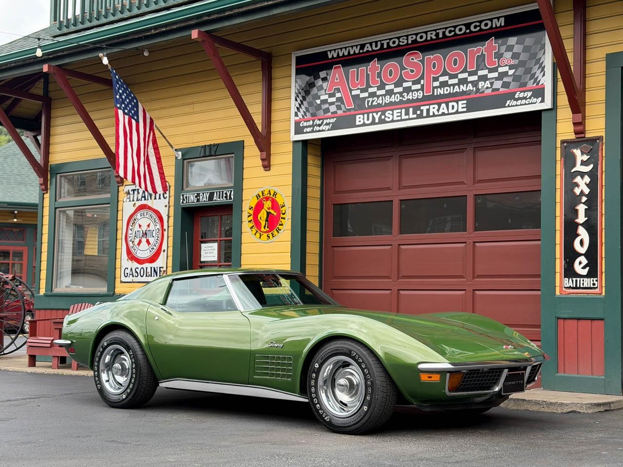 Chevrolet-Corvette-1972-Classic-Car-Black