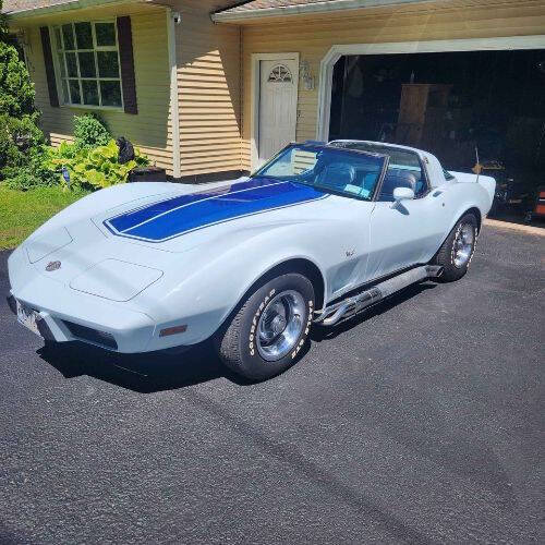 Chevrolet-Corvette-1978-Blue