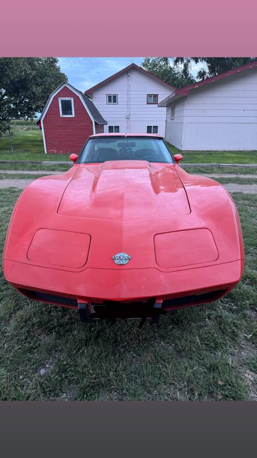 Chevrolet-Corvette-1978-Orange