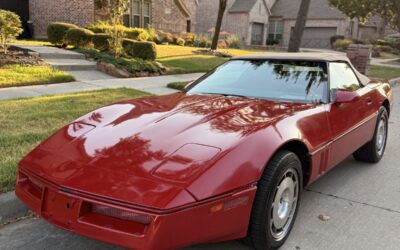 Chevrolet Corvette 1986