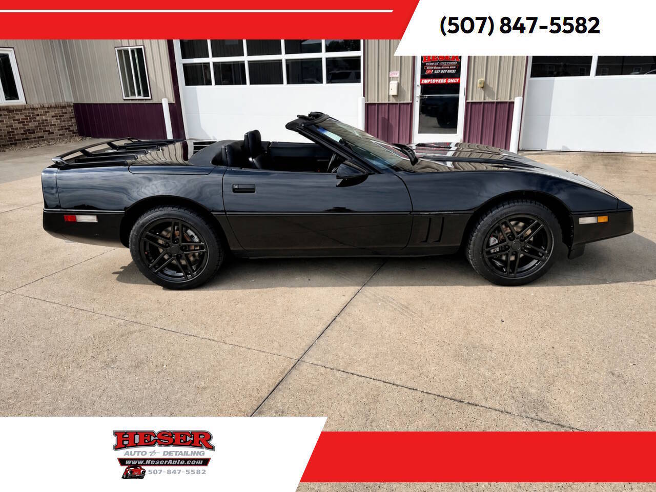Chevrolet-Corvette-1988-Black