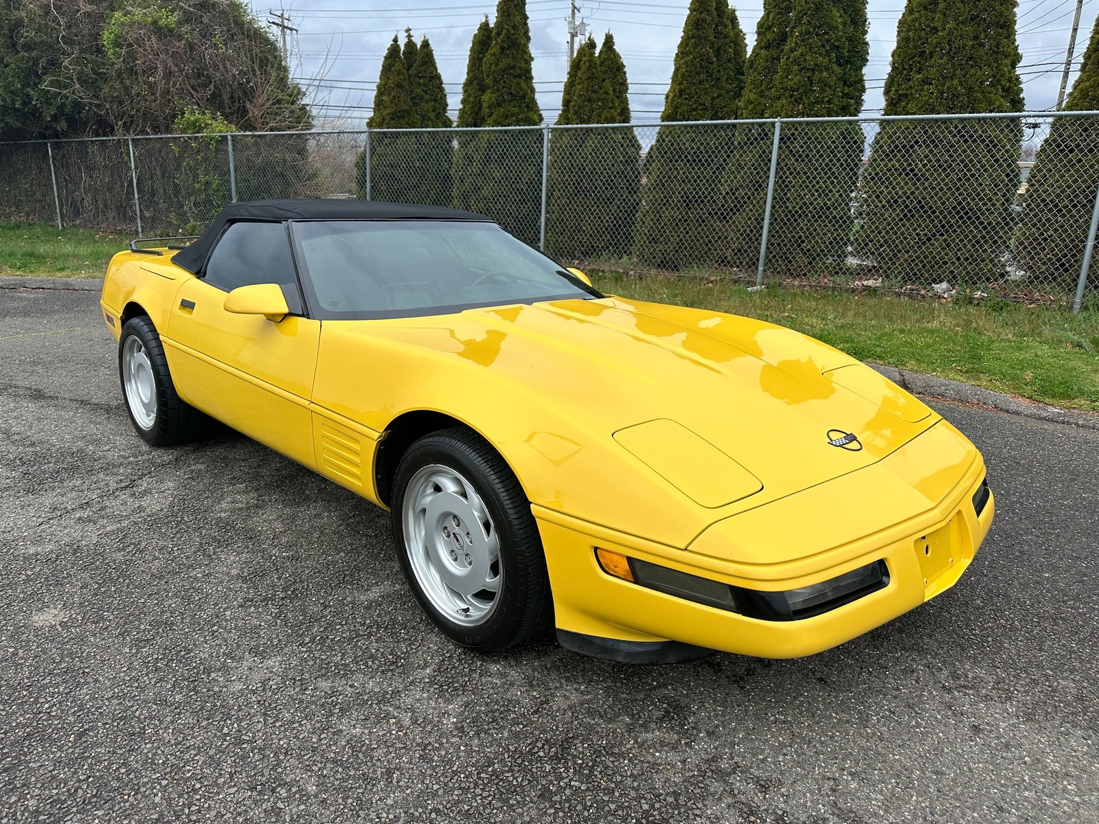 Chevrolet-Corvette-1992-Convertible-Black
