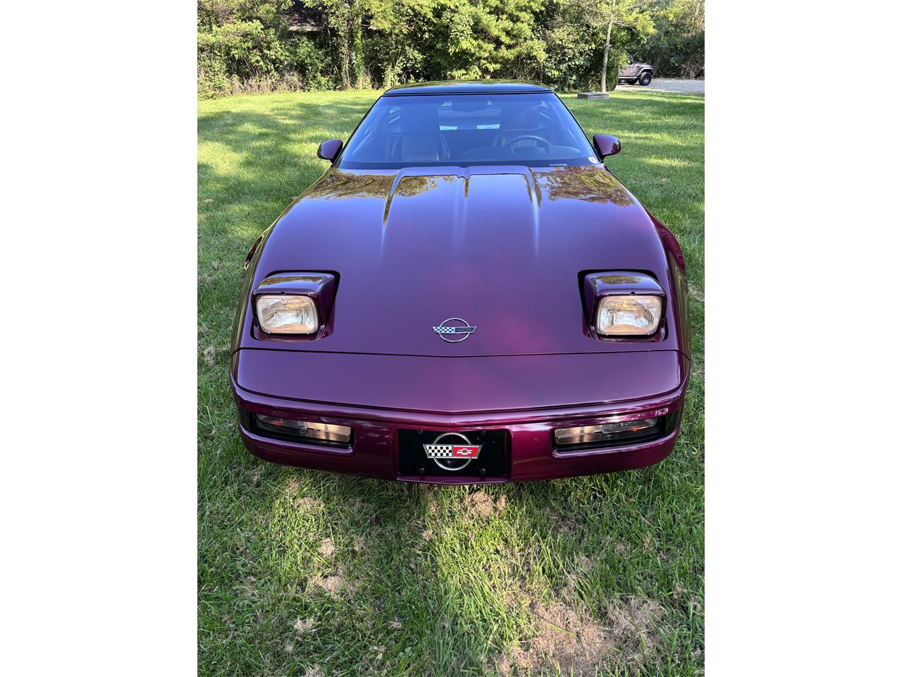Chevrolet-Corvette-1993-Ruby-red-Ruby-red