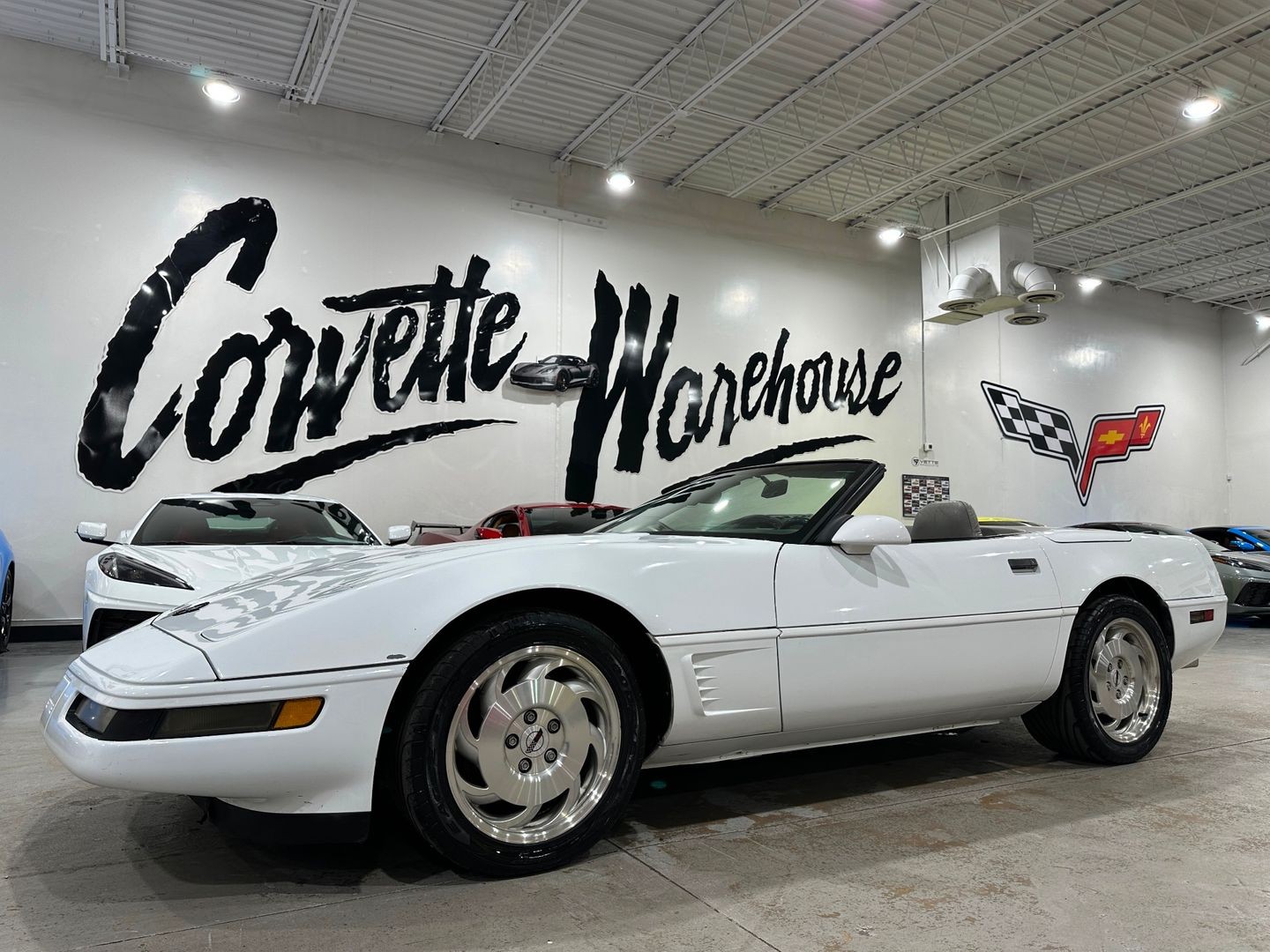 Chevrolet-Corvette-1995-Convertible-Gray