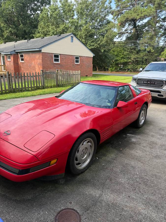 Chevrolet-Corvette-40th-anniversary-1993-Red