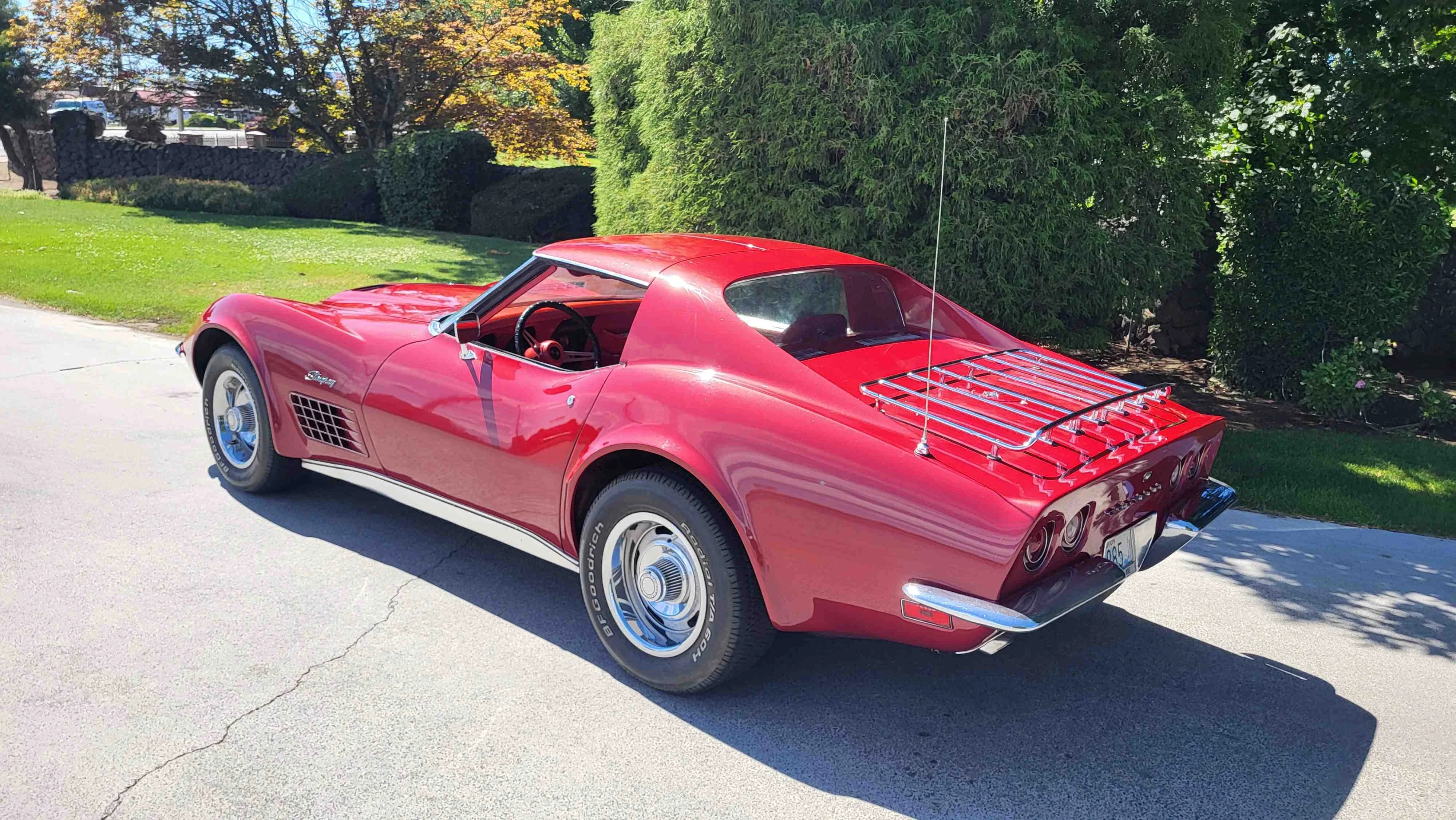 Chevrolet-Corvette-lt-1-1971-Red-Red