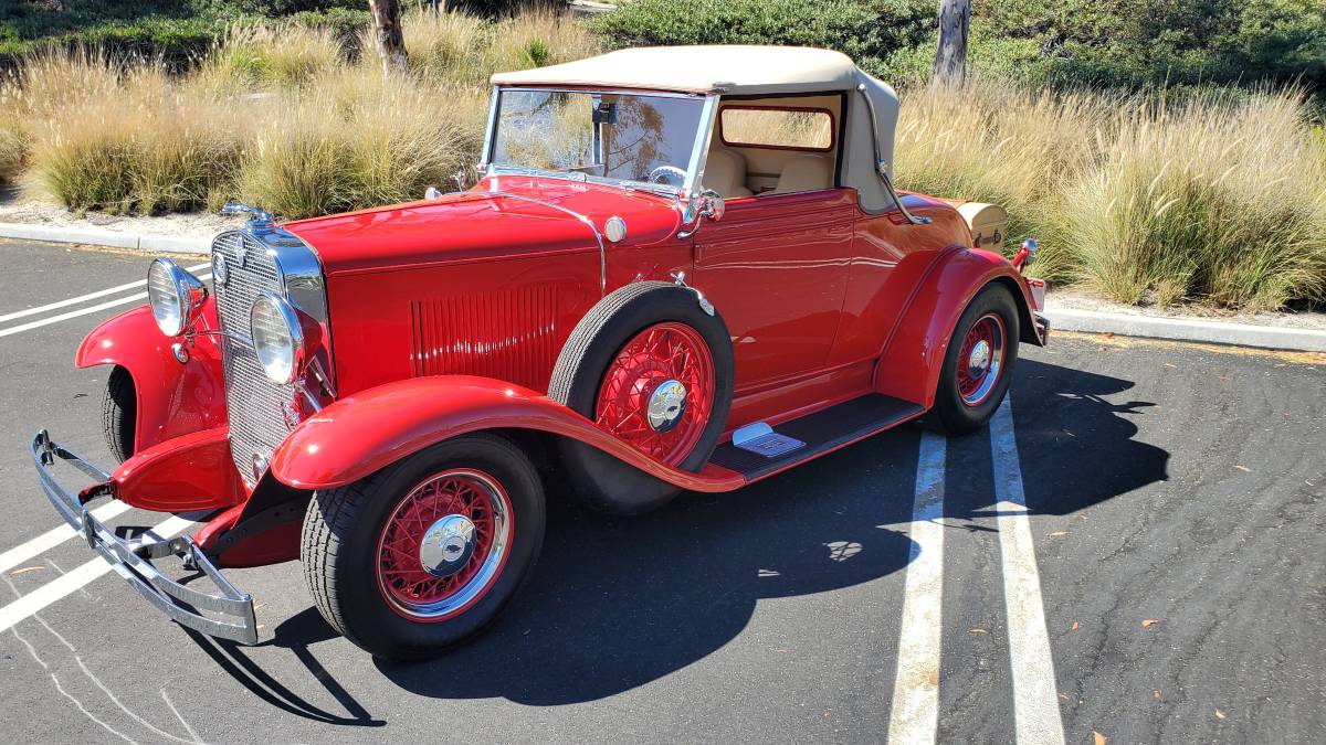 Chevrolet-Deluxe-independence-series-ae-1931-Red