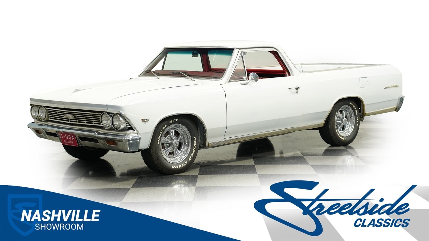 Chevrolet-El-Camino-1966-Pickup-Truck-Red