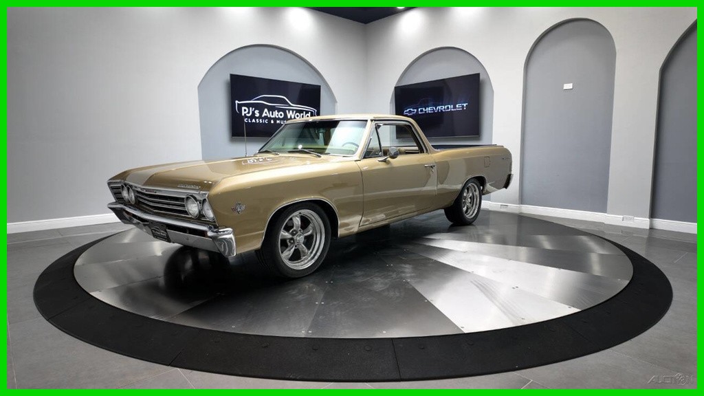 Chevrolet-El-Camino-1967-Gold