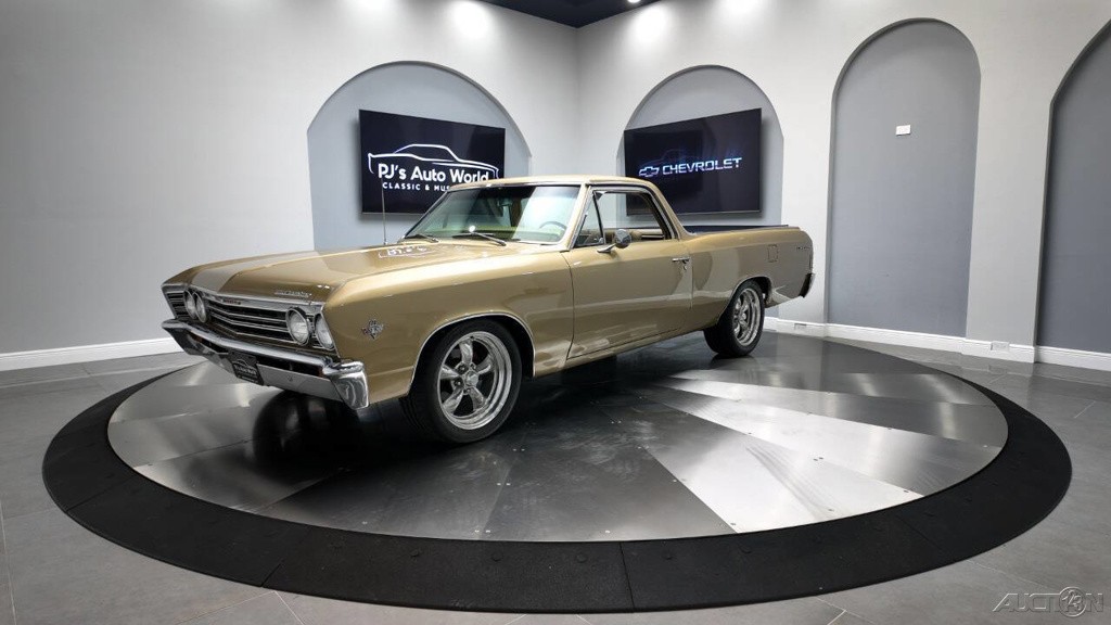 Chevrolet-El-camino-1967-Gold-Gold